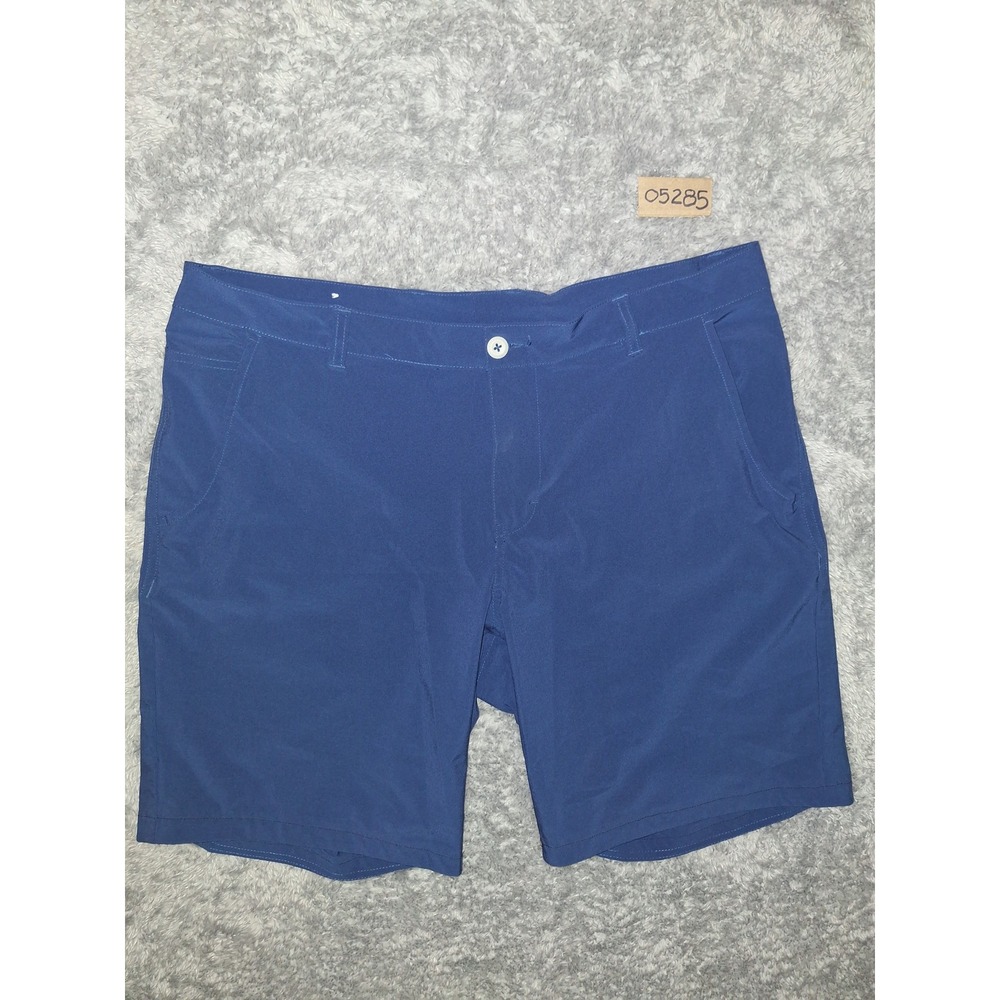 Columbia PFG Fishing Shorts Quick Dry Water Resistant Blue Mens Size 36 Athletic